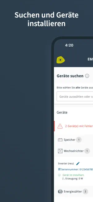 Kiwigrid Setup screenshot 4