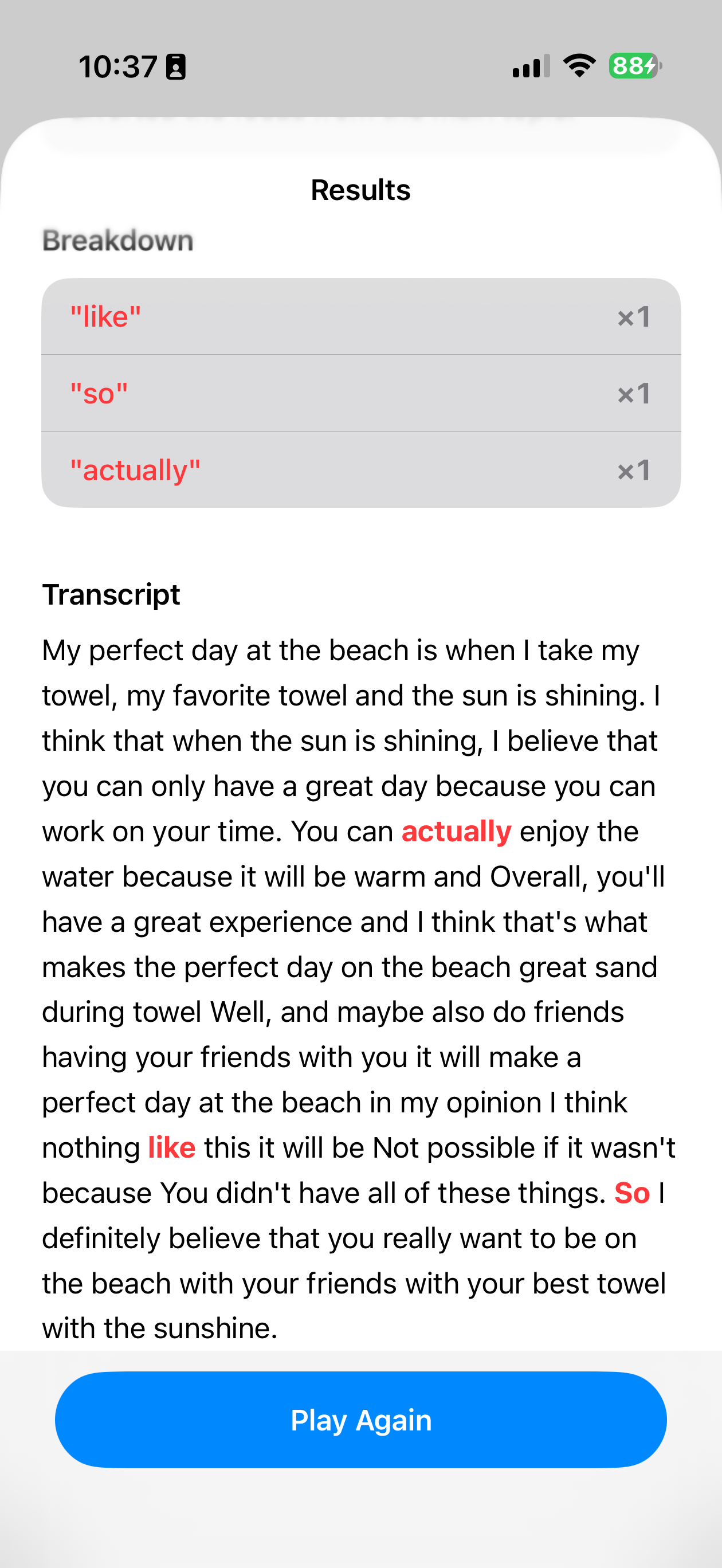 UmActually screenshot 5