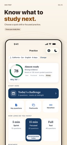 DMV Practice Test: DMV Prep Screenshot 5 of 10