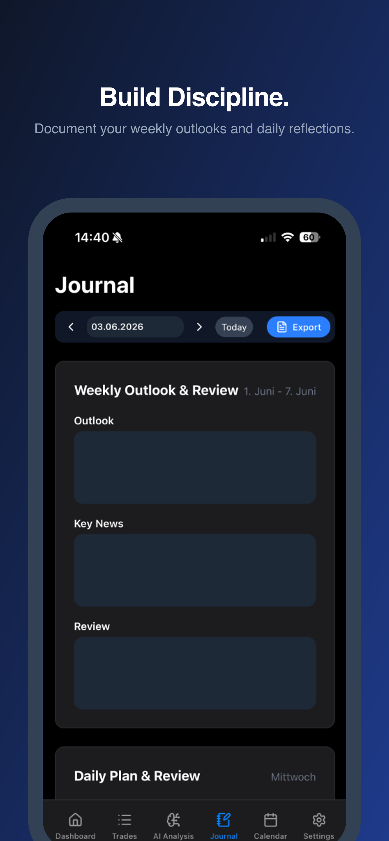 Insight Trading-Journal screenshot 3