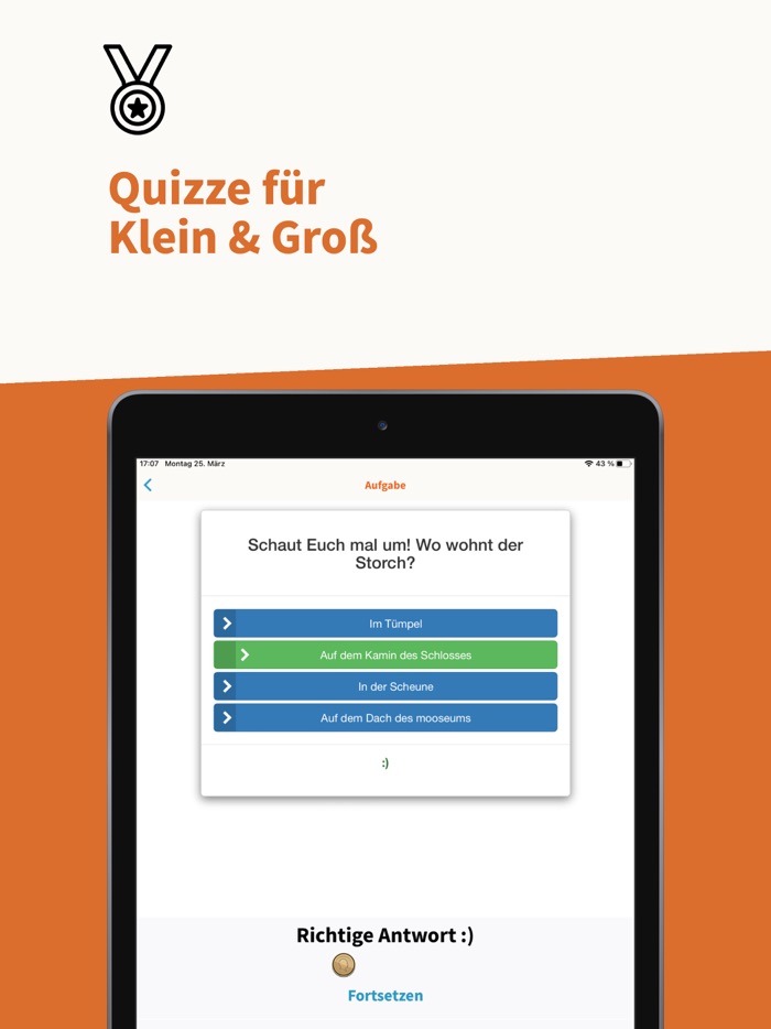 Die Quiztour-App