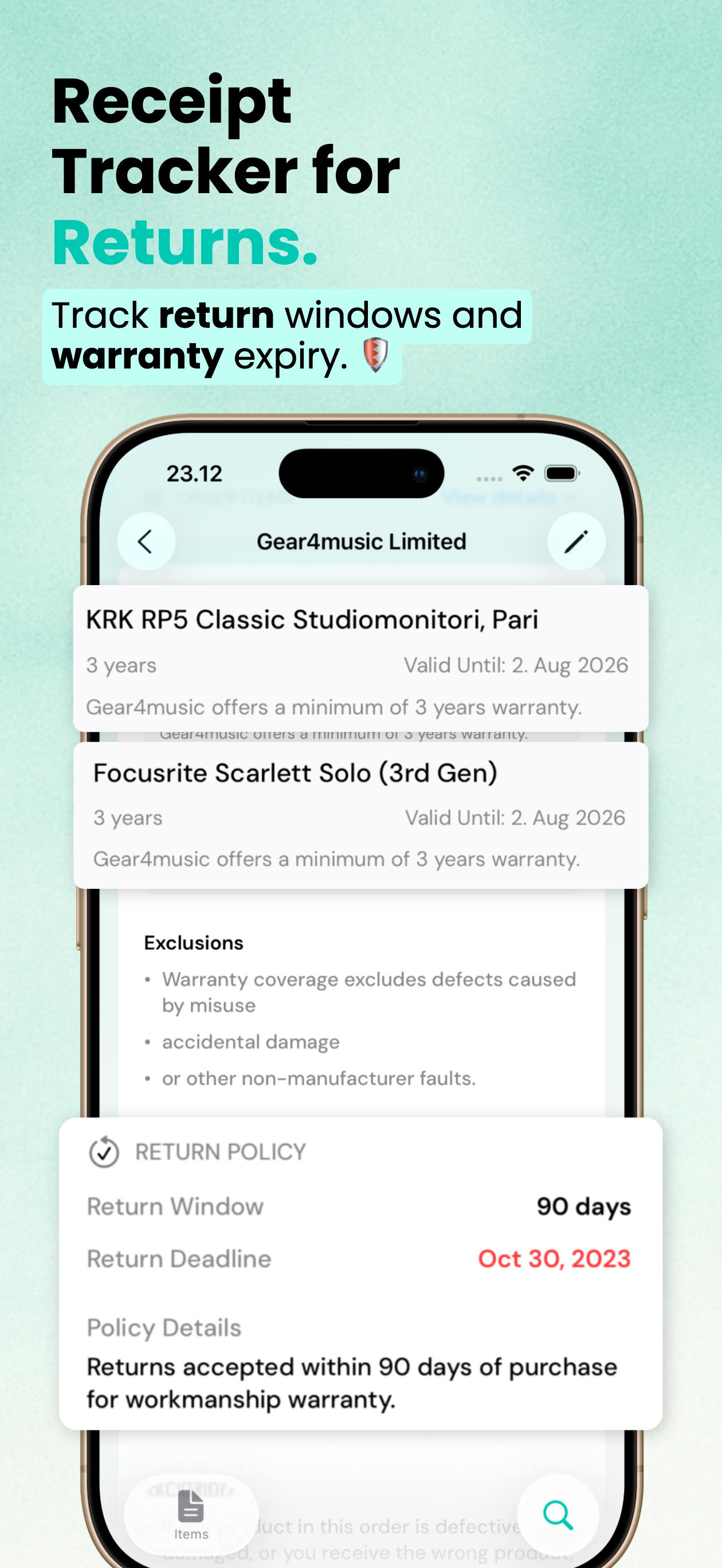 Receipt Organizer & Scanner