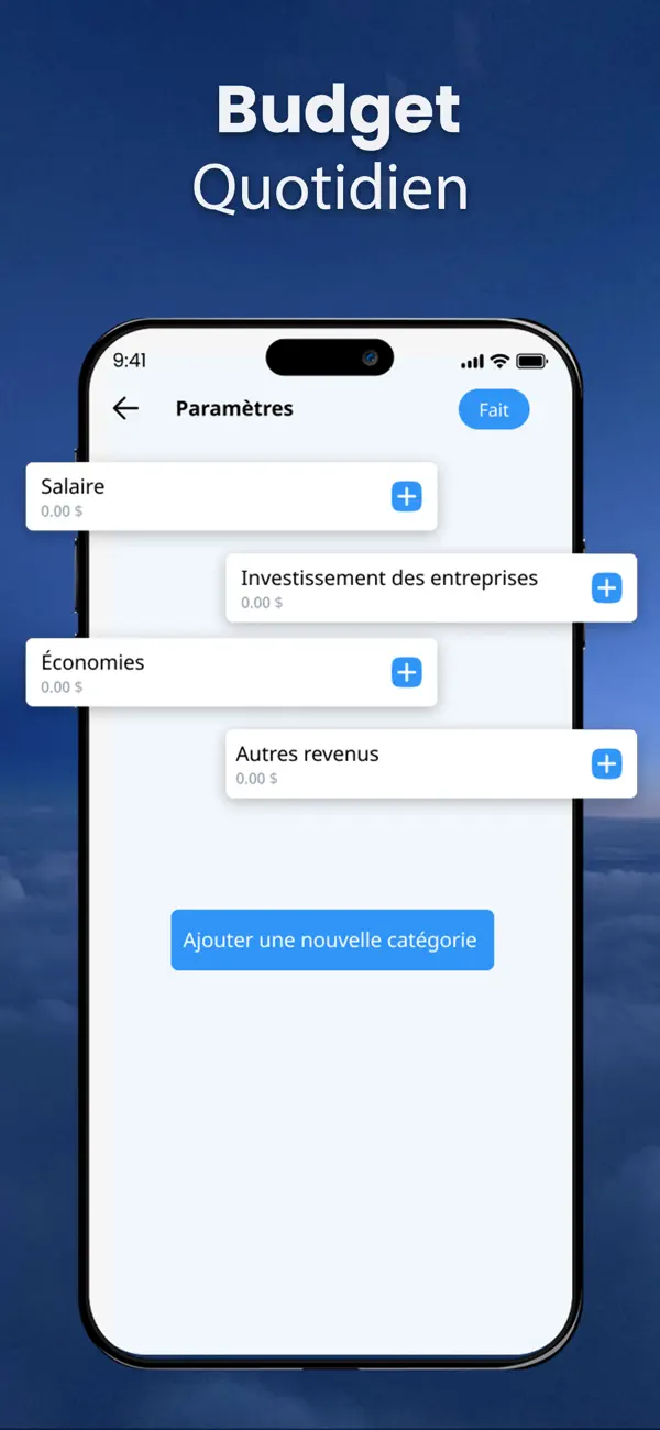 Screenshot #2 pour Gestion Budget - Money Manager