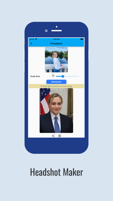 FaceSwap/Headshot-PhotoStyler Screenshot
