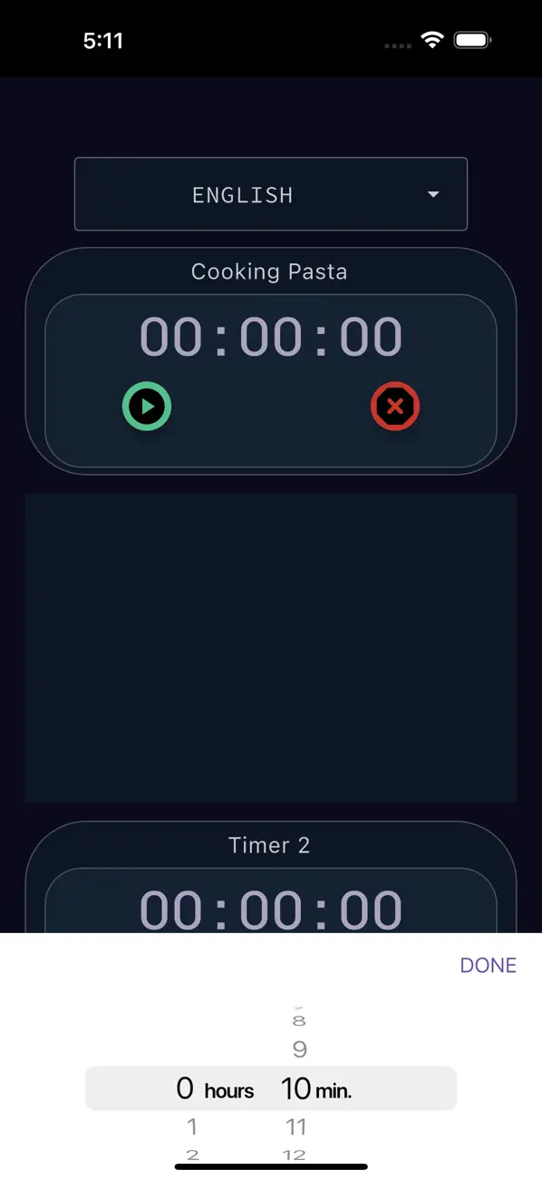 #3. Timer Just (iOS) Podle: Geeraard Mcmanus