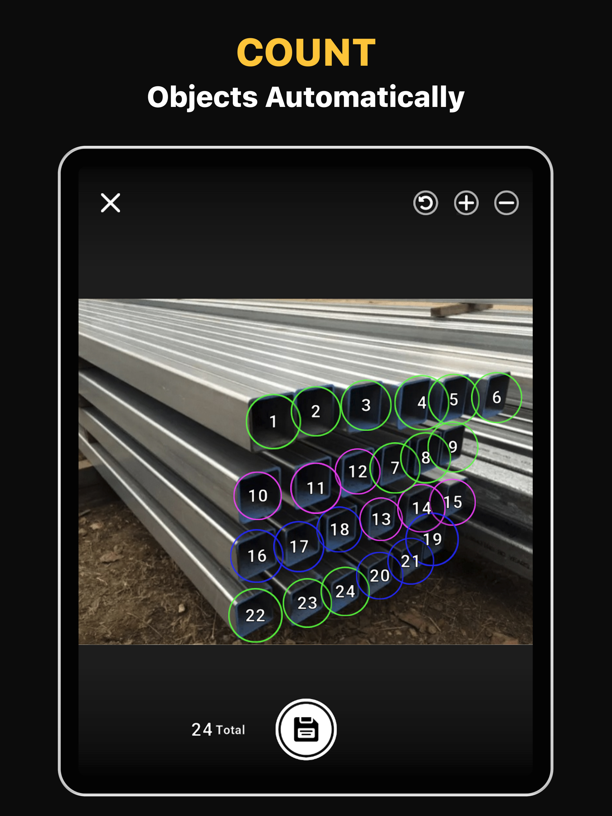 Countthings From Photos App screenshot 5