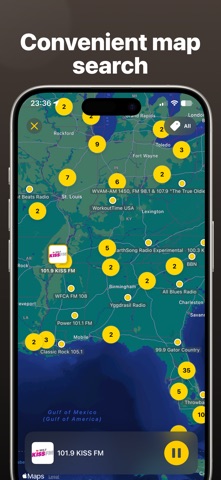 Radio FM: Live Music & Podcast iPhone screenshot