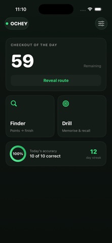 Ochey: Darts Checkout Trainer Screenshot 3 of 6