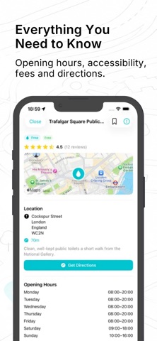 My Local Loo - Toilet Locator iPhone screenshot 5