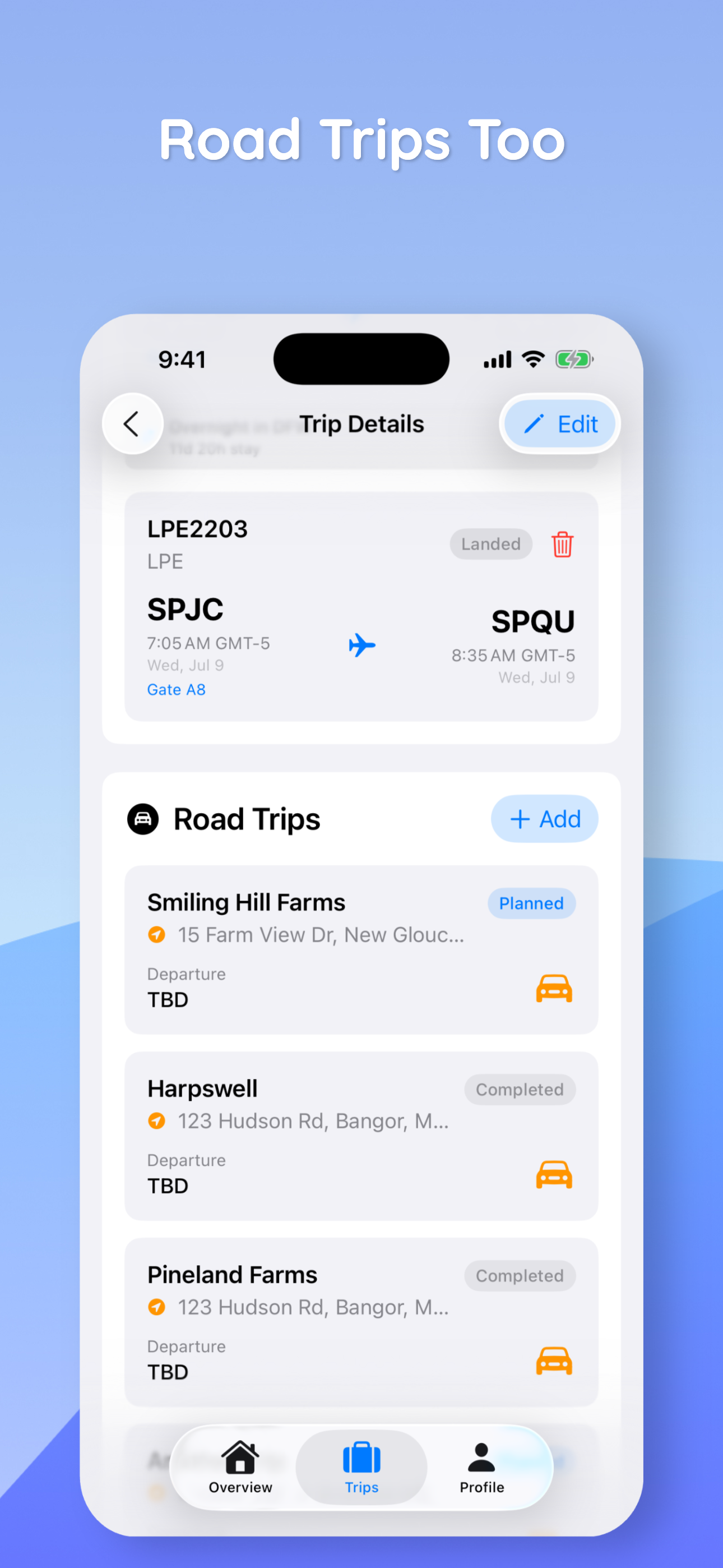 Luggage Pal: Trips & Bags