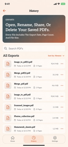 PDF Maker: PDF Converter screenshot