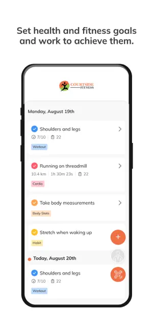 Courtside Fitness screenshot 4