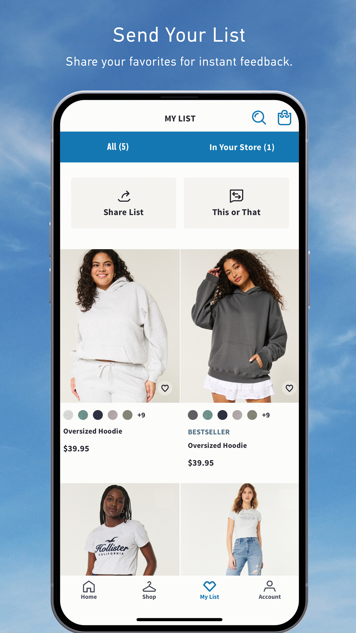 Hollister Co. screenshot 3