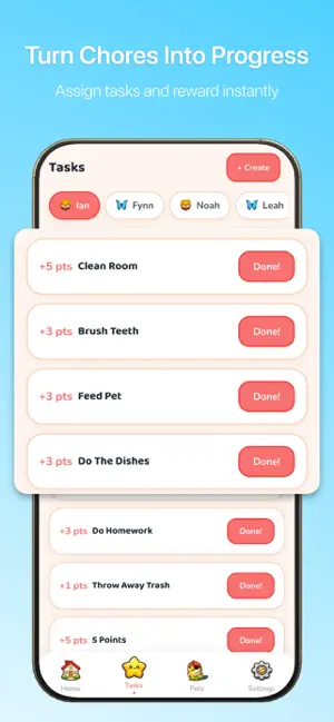 Point Pals: Chore Chart screenshot 4