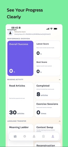 Zephyra: English Reading App screenshot