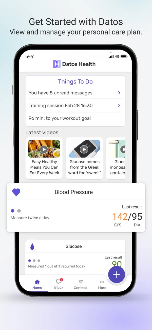 Screenshot #1 pour Datos Health Remote Monitoring