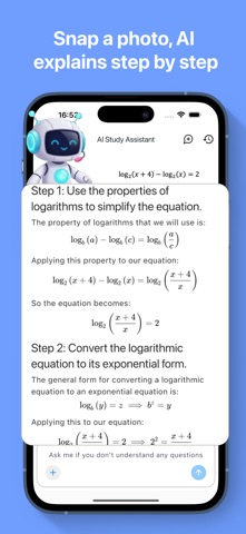 Studigo AI: Homework Helper iPhone screenshot