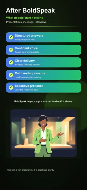 BoldSpeak: AI Speaking Coach screenshot 2