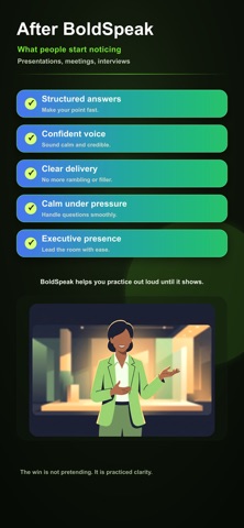 BoldSpeak: AI Speaking Coach Screenshot 2 of 5