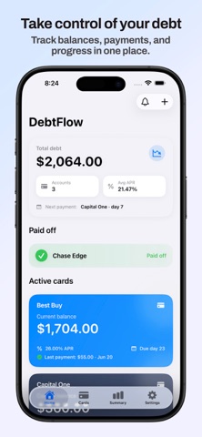 DebtFlow screenshot