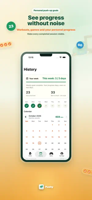 Pushy - Push-Up Habit screenshot 3