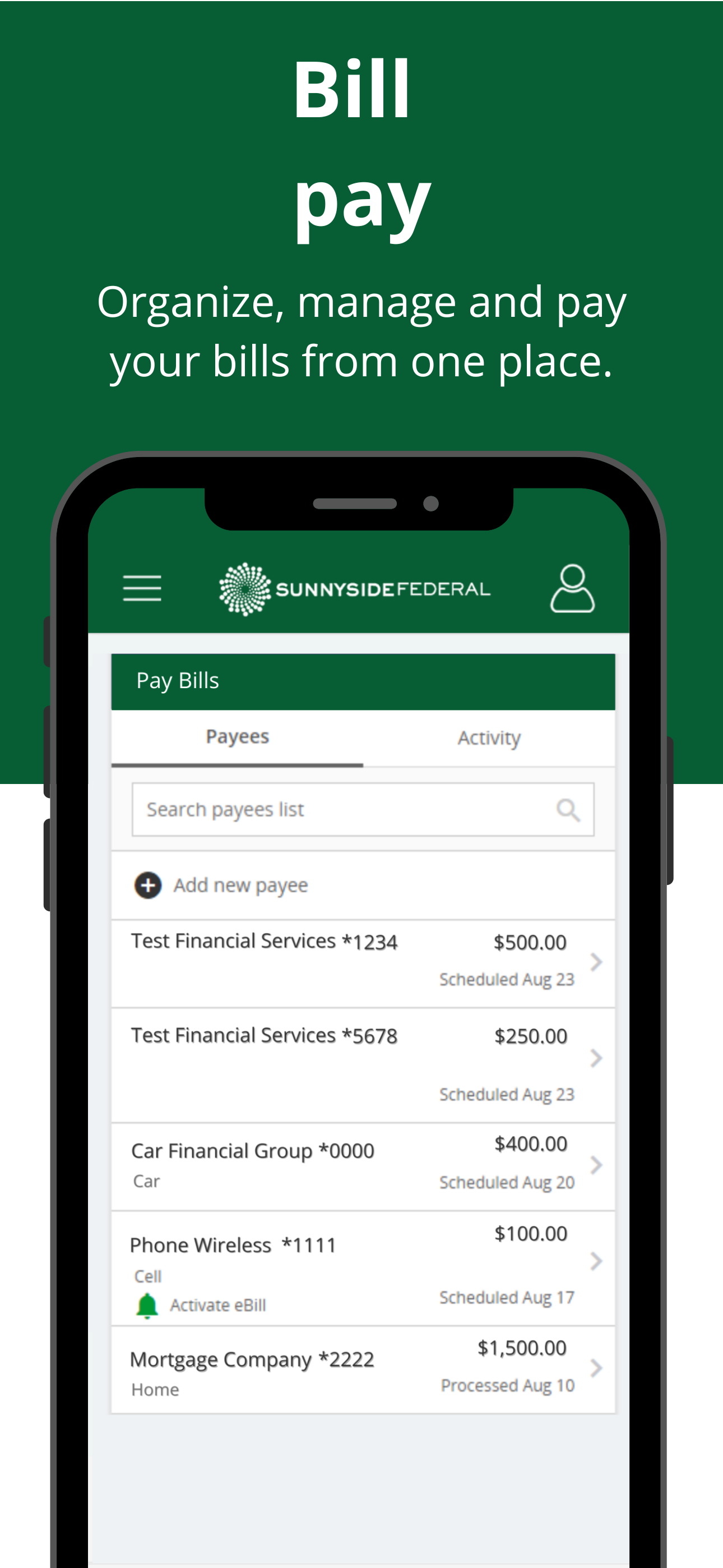 Sunnyside Mobile Banking screenshot 7
