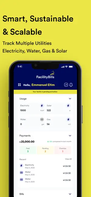FacilityBills screenshot 4