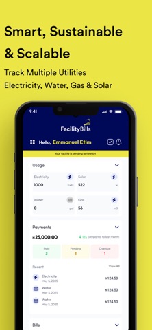 FacilityBills Screenshot 4 of 9