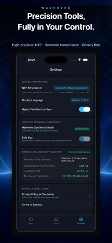 WaveDeck - Radio Watch Sync Screenshot 3 of 3