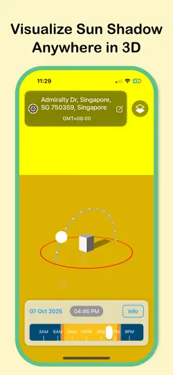 Скриншот SolarApp: Отслеживание солнца на iPhone 1