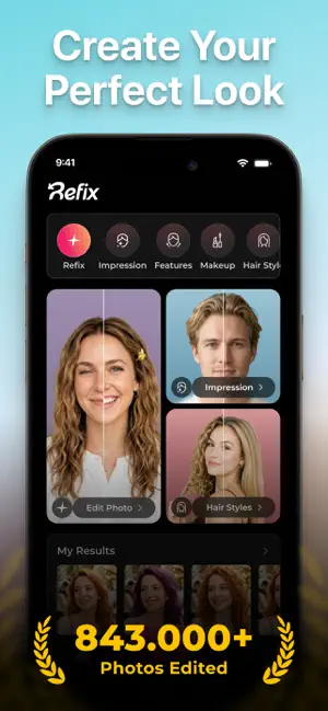 Refix: AI Photo & Face Editor iPhone screenshot 6