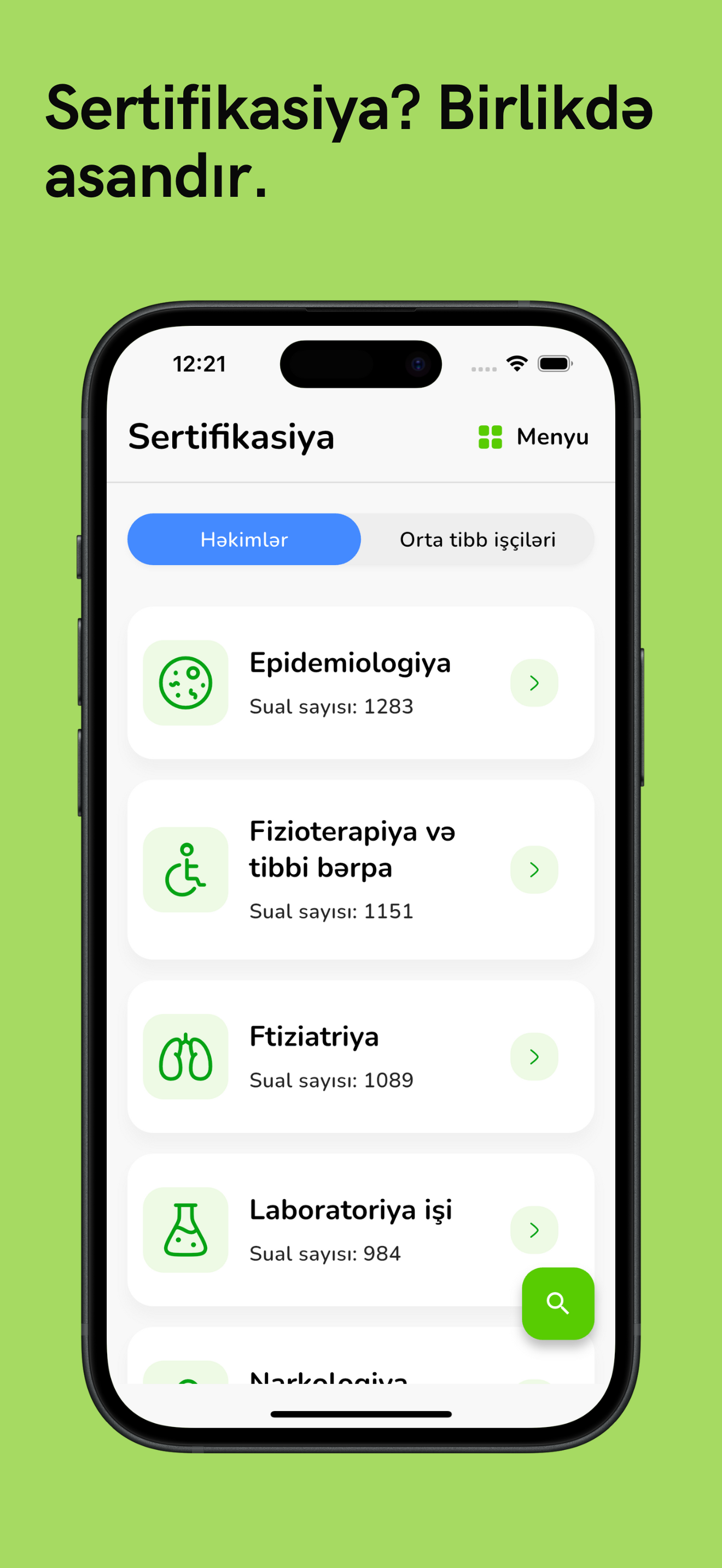 Sertifikasiya Hazırlıq
