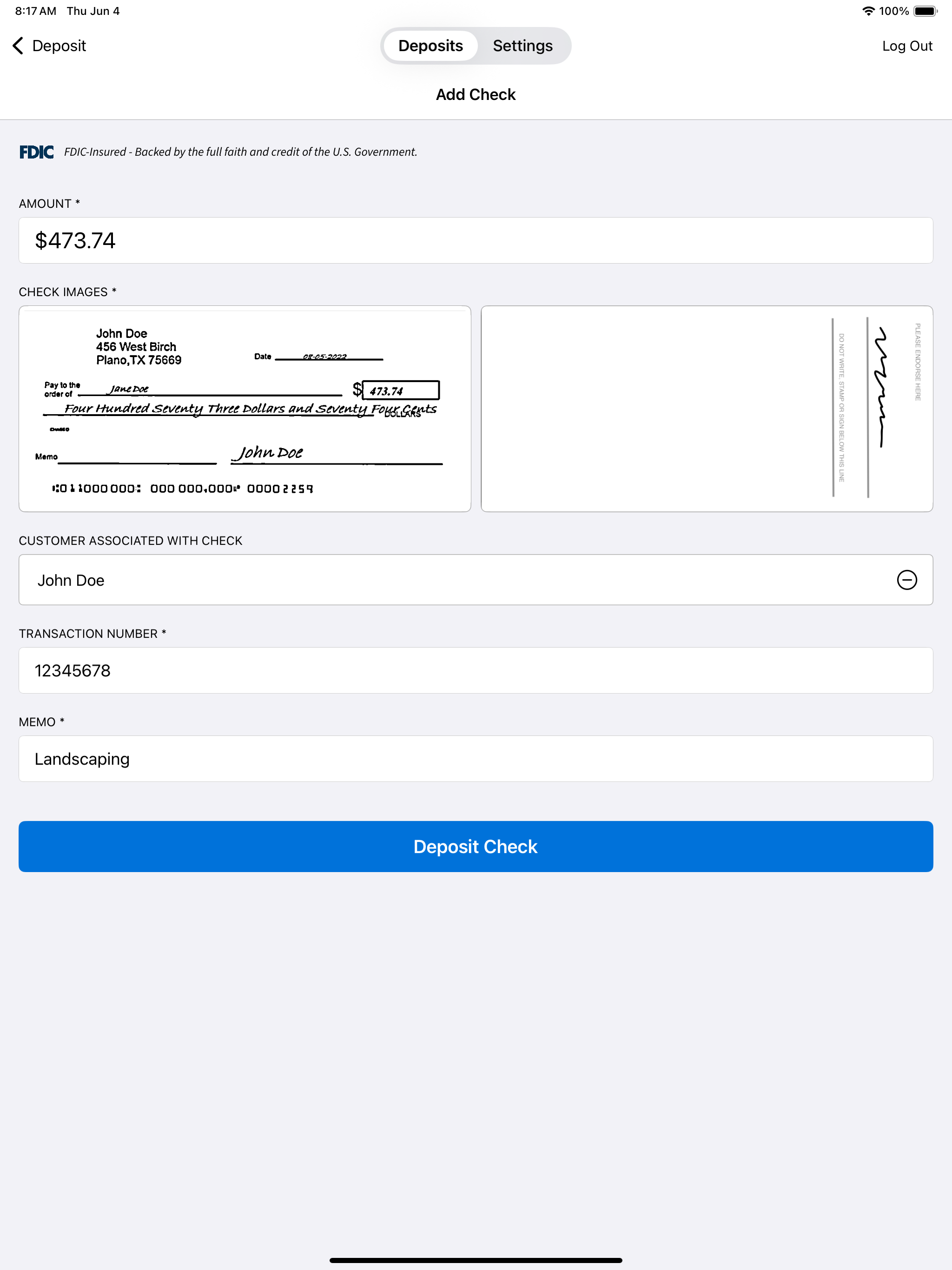 Mobile Remote Deposit Complete screenshot 8