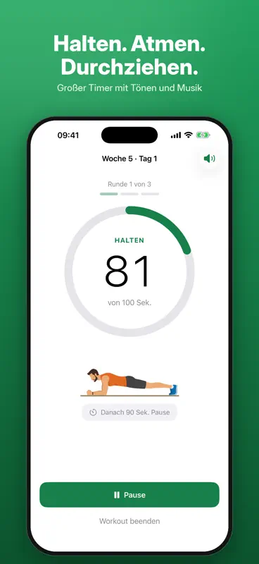 Planke – 4 Minuten Challenge screenshot 3 of 5