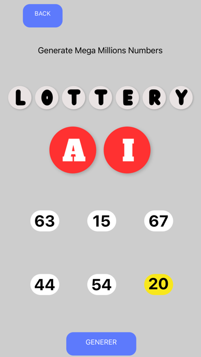 LOTTERY AI Screenshot