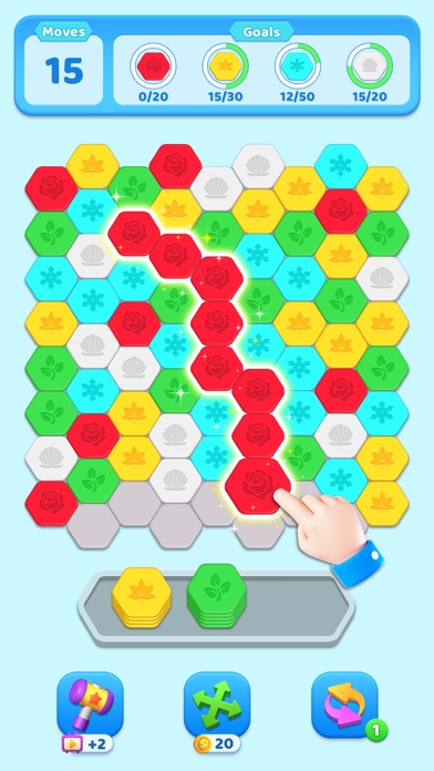 Hexa Up! Screenshot