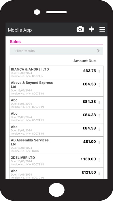 Nomi Accounting Screenshot