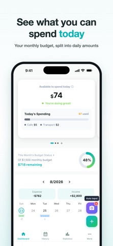 Budget Today: Expense Tracker Screenshot 3 of 7