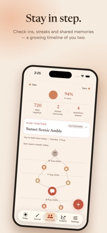 Our Circle: Couples Journal screenshot