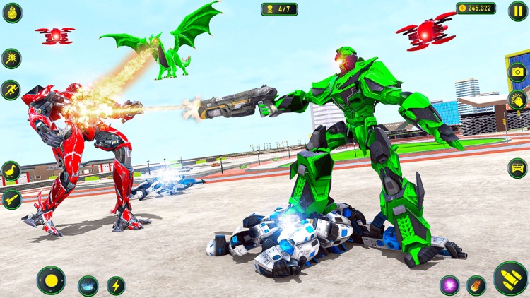 Animal Crocodile Robot Game 3D