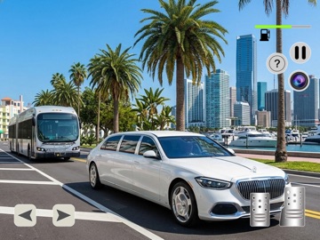 Limo Driving Simulator 3D iPad screenshot