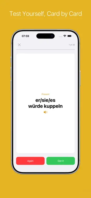 German Verb Conjugator screenshot 4