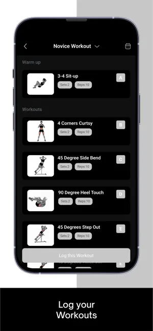 MacFIT Training APP screenshot 2