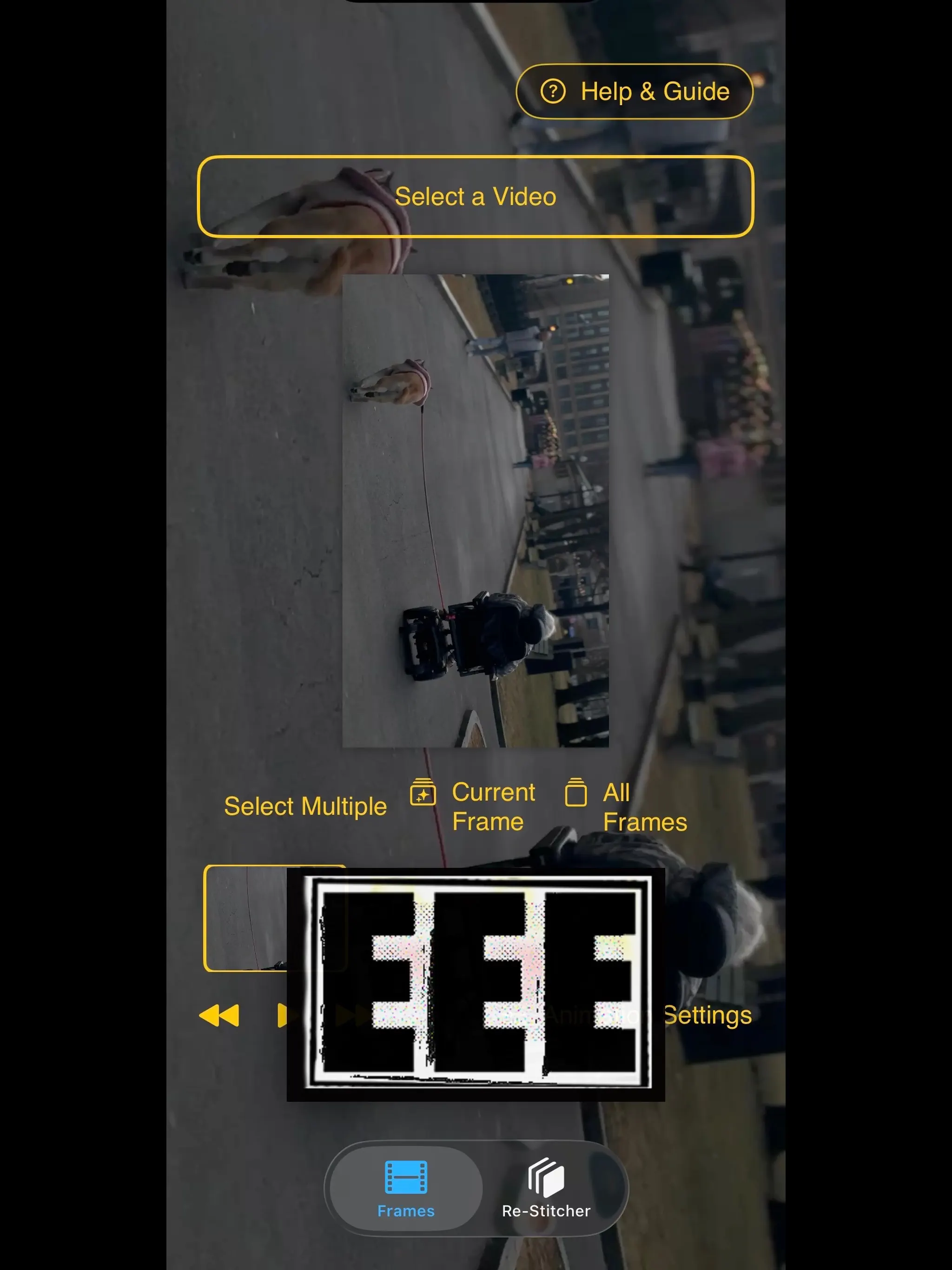 #6. FPS Frame Splitter (iOS) Av: EV3RYBODY EATS ENTERTAINMENT LLC