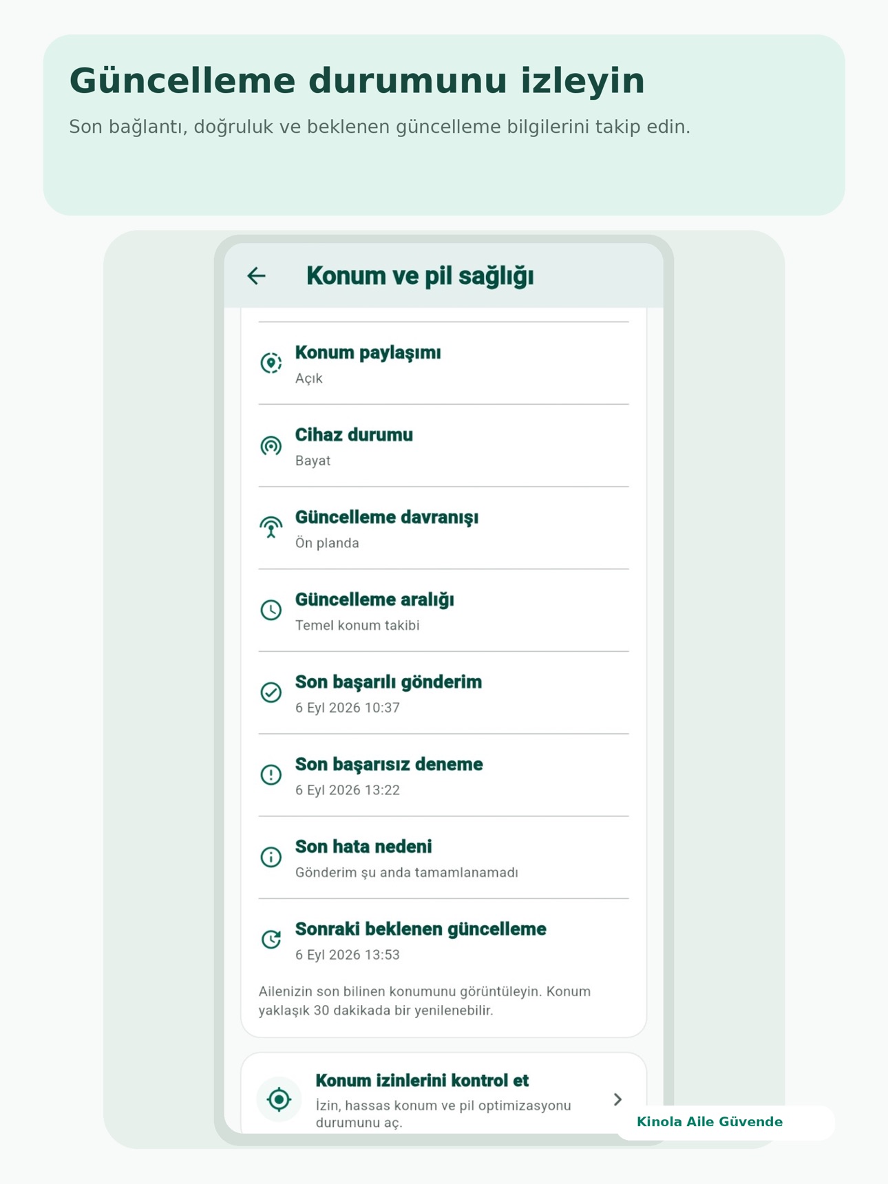 Screenshot 11 of Kinola Aile Güvende