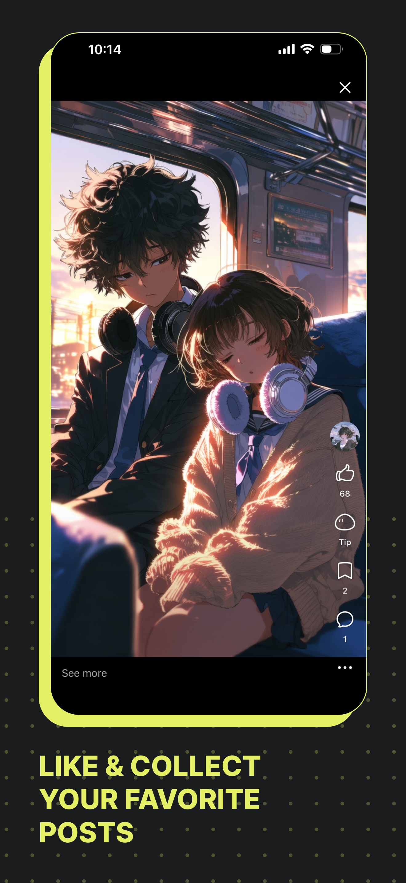Moescape - AI Characters & Art screenshot 5