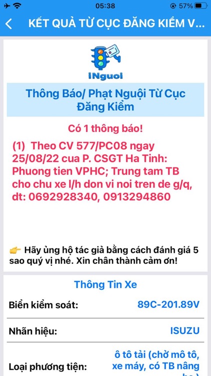 iNguoi - Tra Cứu Phạt Nguội screenshot-3