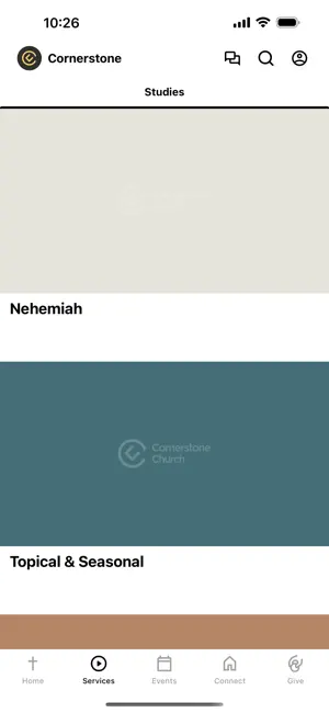 Cornerstone Church NJ screenshot 2