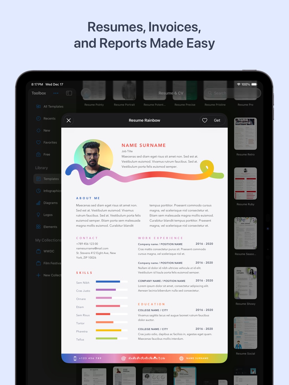 iPad screenshot