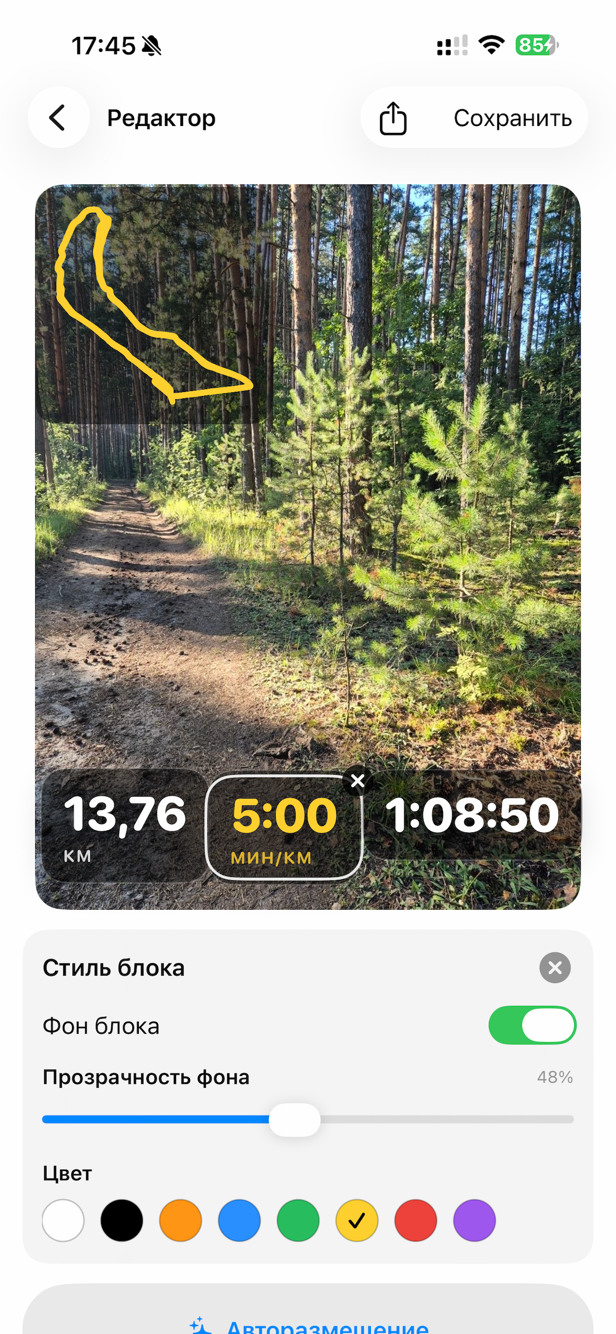 PaceShot screenshot 4